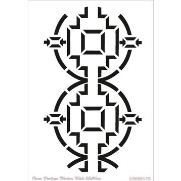 Cadence HHMMR-12 25x36 cm Home Heritage Modern Midi Stencil