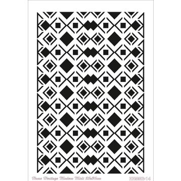 Cadence HHMMR-14 25x36 cm Home Heritage Modern Midi Stencil