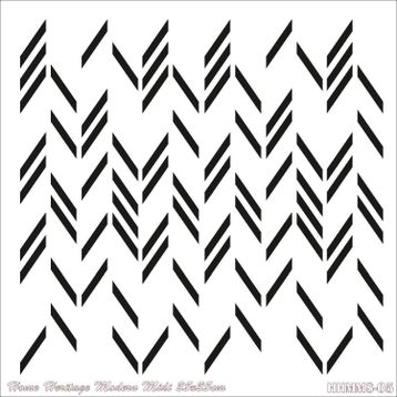 Cadence HHMMS-05 25x25 cm Home Heritage Modern Midi Stencil