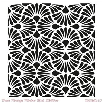 Cadence HHMMS-14 25x25 cm Home Heritage Modern Midi Stencil
