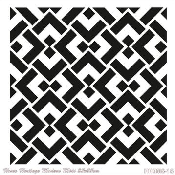 Cadence HHMMS-15 25x25 cm Home Heritage Modern Midi Stencil