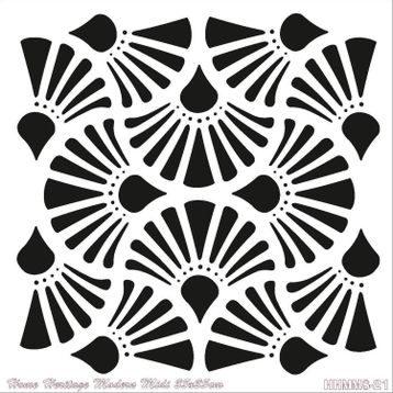 Cadence HHMMS-21 25x25 cm Home Heritage Modern Midi Stencil