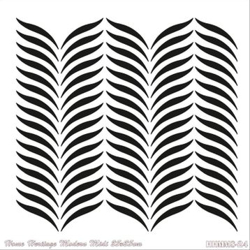 Cadence HHMMS-24 25x25 cm Home Heritage Modern Midi Stencil