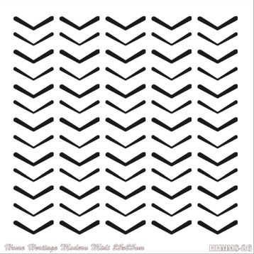 Cadence HHMMS-26 25x25 cm Home Heritage Modern Midi Stencil