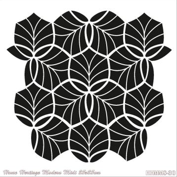 Cadence HHMMS-30 25x25 cm Home Heritage Modern Midi Stencil