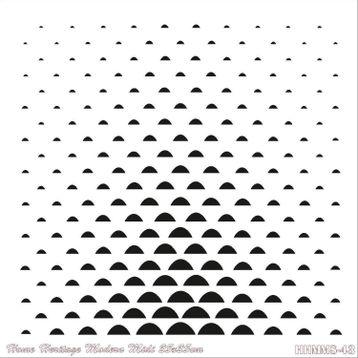 Cadence HHMMS-40 25x25 cm Home Heritage Modern Midi Stencil