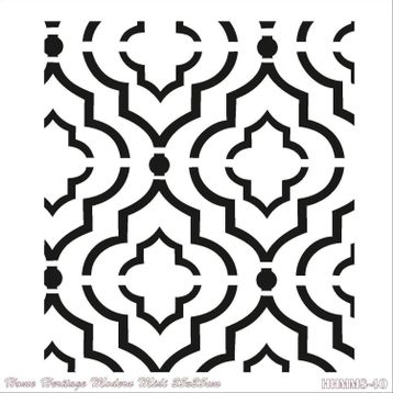 Cadence HHMMS-40 25x25 cm Home Heritage Modern Midi Stencil