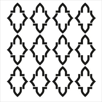 Cadence HHMS-03 45X45 cm Home Heritage Modern Stencil