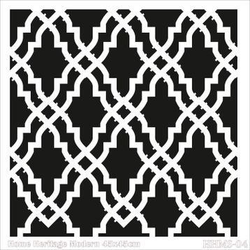 Cadence HHMS-04 45X45 cm Home Heritage Modern Stencil