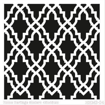 Cadence HHMS-04 45X45 cm Home Heritage Modern Stencil