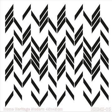 Cadence HHMS-05 45X45 cm Home Heritage Modern Stencil