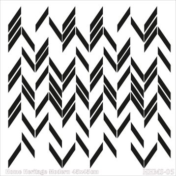 Cadence HHMS-05 45X45 cm Home Heritage Modern Stencil