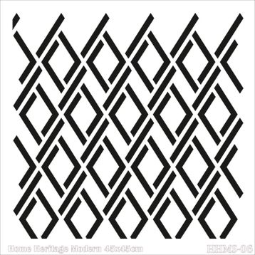Cadence HHMS-06 45X45 cm Home Heritage Modern Stencil
