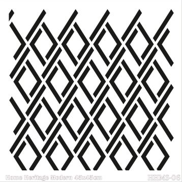 Cadence HHMS-06 45X45 cm Home Heritage Modern Stencil