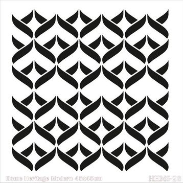Cadence HHMS-28 45X45 cm Home Heritage Modern Stencil