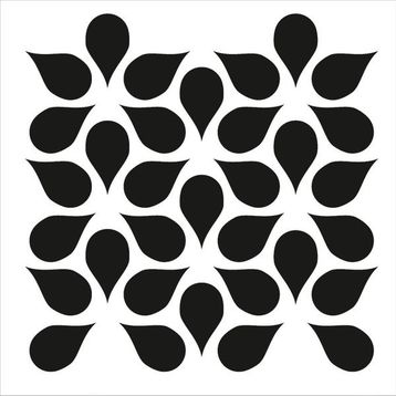 Cadence HHMS-31 45X45 cm Home Heritage Modern Stencil