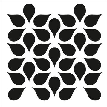 Cadence HHMS-31 45X45 cm Home Heritage Modern Stencil