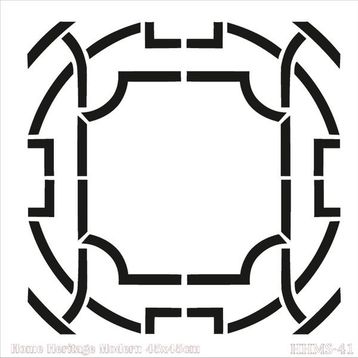 Cadence HHMS-41 45X45 cm Home Heritage Modern Stencil