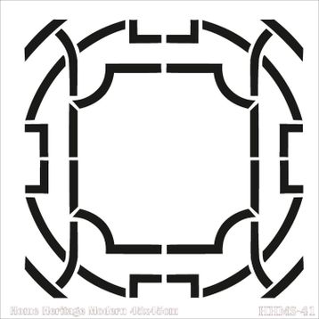Cadence HHMS-41 45X45 cm Home Heritage Modern Stencil
