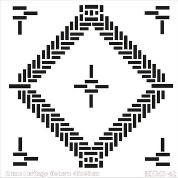Cadence HHMS-42 45X45 cm Home Heritage Modern Stencil
