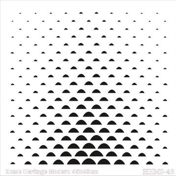 Cadence HHMS-43 45X45 cm Home Heritage Modern Stencil