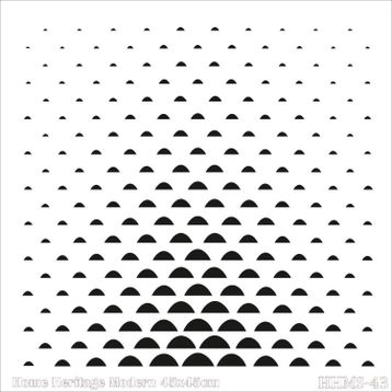Cadence HHMS-43 45X45 cm Home Heritage Modern Stencil