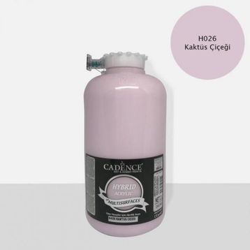 Cadence Hibrit 2000 ml H-026 Kaktus Çiçeği Multisurface Akrilik Boya