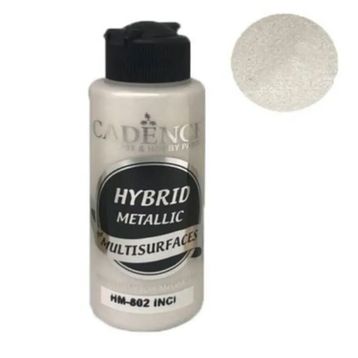Cadence HM-802 İnci 120 ml Hybrid Multisurface Metalik Boya