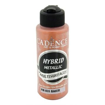 Cadence HM-805 Bakir 120 ml Hybrid Multisurface Metalik Akrilik Boya