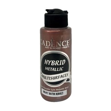 Cadence HM817 120 ml Metalik Antik Kırmızı Multisurfaces