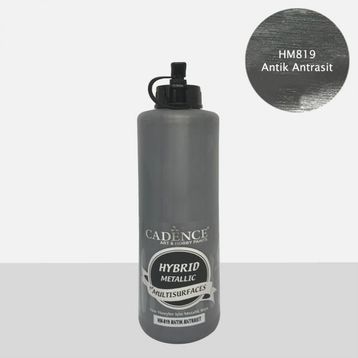 Cadence HM819 500 ml Metalik Antik Antrasit Multisurfaces