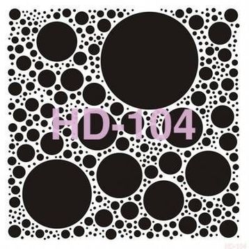 Cadence Home Decor HD-104 Stencil 45x45 cm Boyama Şablonu