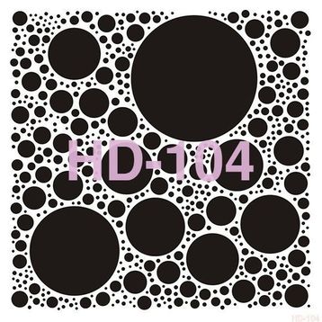 Cadence Home Decor HD-104 Stencil 45x45 cm Boyama Şablonu