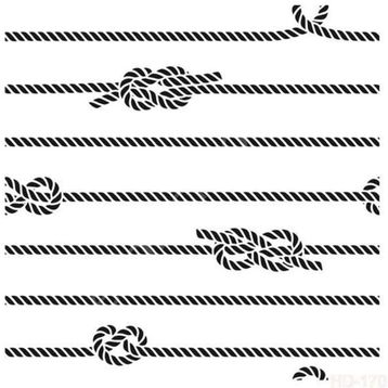 Cadence Home Decor HD-170 Stencil 45x45 cm Boyama Şablonu