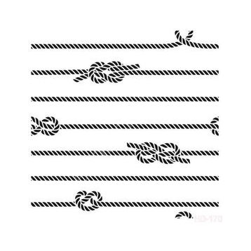 Cadence Home Decor HD-170 Stencil 45x45 cm Boyama Şablonu