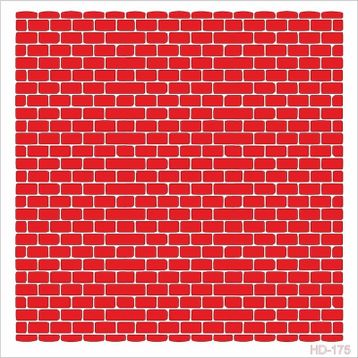 Cadence Home Decor HD-175 Stencil 45x45 cm Boyama Şablonu