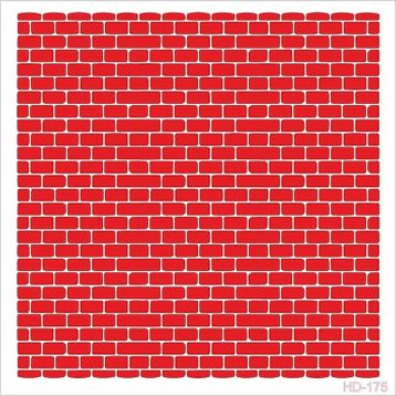 Cadence Home Decor HD-175 Stencil 45x45 cm Boyama Şablonu
