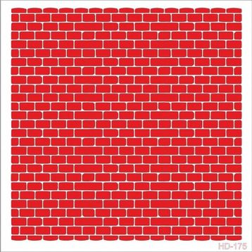 Cadence Home Decor HD-175 Stencil 45x45 cm Boyama Şablonu
