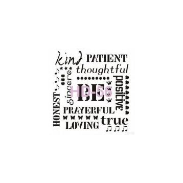 Cadence Home Decor HD-56 Stencil 45x45 cm Boyama Şablonu