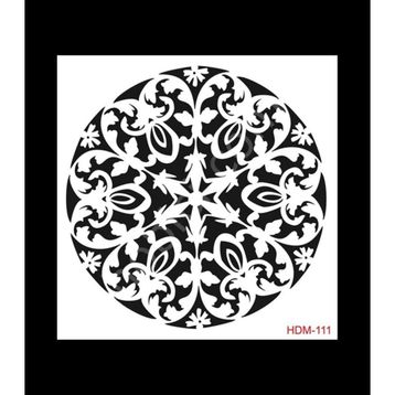Cadence Home Decor HDM-111 Midi Stencil 25x25 cm Boyama Şablonu