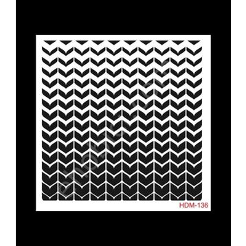 Cadence Home Decor HDM-136 Midi Stencil 25x25 cm Boyama Şablonu