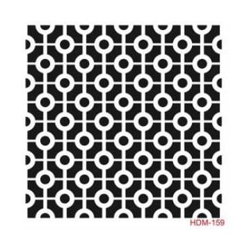 Cadence Home Decor HDM-159 Midi Stencil 25x25 cm Boyama Şablonu