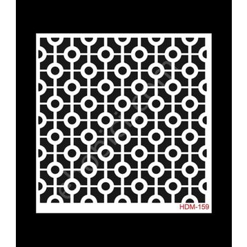 Cadence Home Decor HDM-159 Midi Stencil 25x25 cm Boyama Şablonu