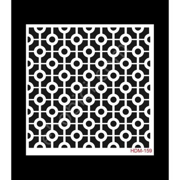 Cadence Home Decor HDM-159 Midi Stencil 25x25 cm Boyama Şablonu