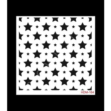 Cadence Home Decor HDM-164 Midi Stencil 25x25 cm Boyama Şablonu