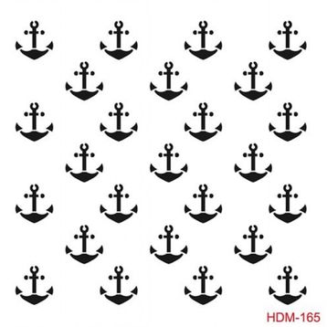 Cadence Home Decor HDM-165 Midi Stencil 25x25 cm Boyama Şablonu
