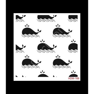Cadence Home Decor HDM-168 Midi Stencil 25x25 cm Boyama Şablonu