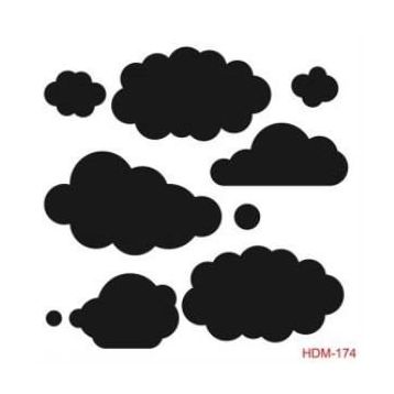 Cadence Home Decor HDM-174 Midi Stencil 25x25 cm Boyama Şablonu