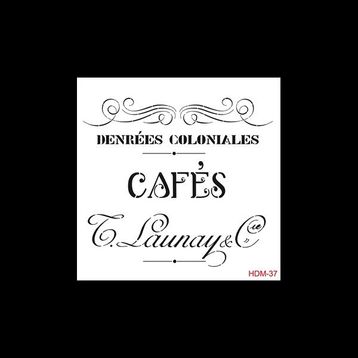Cadence Home Decor HDM-37 Midi Stencil 25x25 cm Boyama Şablonu
