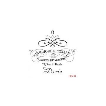 Cadence Home Decor HDM-39 Midi Stencil 25x25 cm Boyama Şablonu